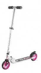 FOXX Smiles cталь PU колеса145мм, розовый Самокат городской