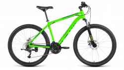 FORWARD KATANA 27,5 D (27,5" 24 ск. рост. 18") 2023, ярко-зеленый/серый, IB3F7Q164BGNXGY Велосипед
