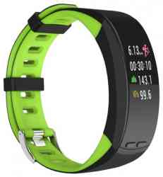 Фитнес-браслет Qumann QSB X Green+Black 10110