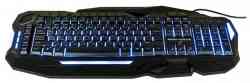 KGK-45U Dialog Gan-Kata - с подсветкой 3 цвета, макро клавиши, USB, черная игровая клавиатура