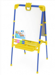 Мольберт с большим пеналом М1 (синий)