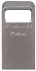 KINGSTON Flash drive USB3.1 64Gb DTMC3, R100Mb/s, W15Mb/s RTL