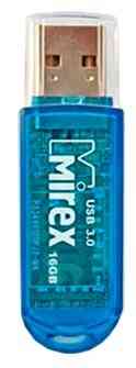 MIREX Flash drive USB3.0 128Gb Elf, Blue, R140Mb/s, W22Mb/s RTL