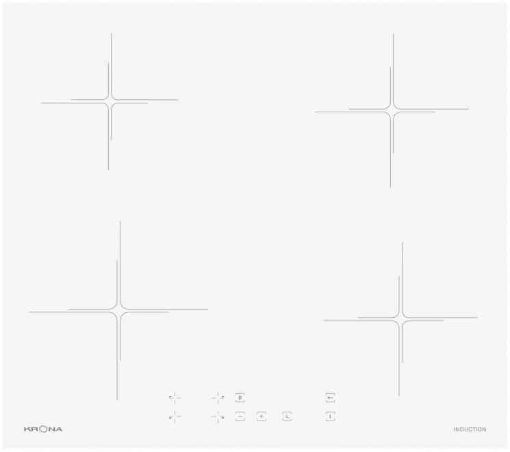 KRONA ORIGANO 60 WH Индукционная варочная поверхность
