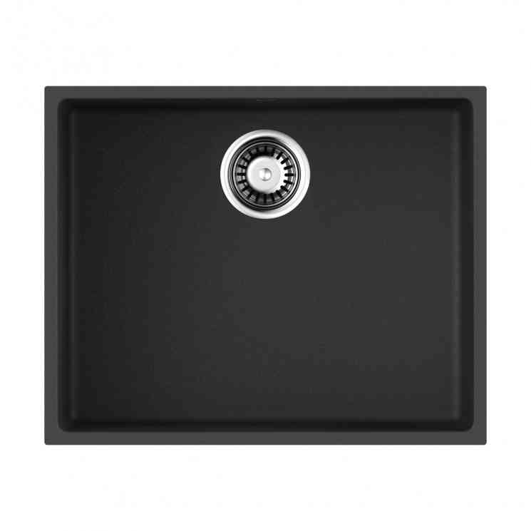 Omoikiri Bosen 54-U-BL, мойка, гранит, черный