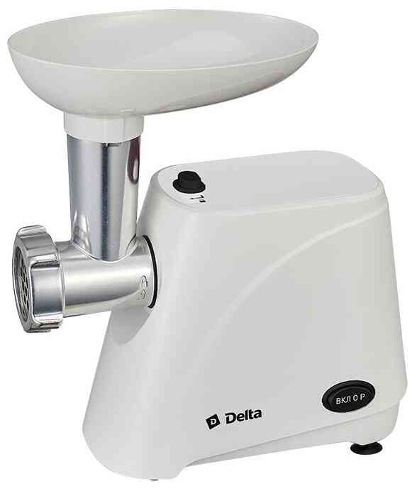 DELTA DL-6100M черный с красным мясорубка