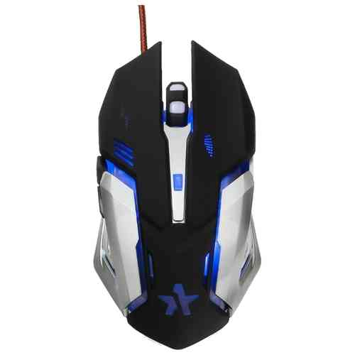 Гарнизон GM-760G, 'Арктур 2', код 'Survarium', USB, чип Х3, черн., софт тач, 2000 DPI, игровая мышь