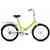 Велосипед FORWARD VALENCIA 24 1.0 (рост 16" 1ск. скл.) 2020-2021, зеленый/серый