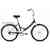 Велосипед FORWARD VALENCIA 24 1.0 (рост 16" 1ск. скл.) 2020-2021, зеленый/серый