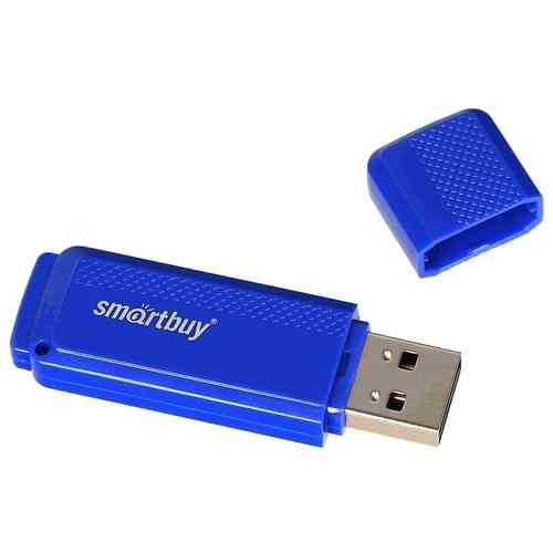 SMARTBUY Flash drive USB2.0 16Gb Dock, Blue RTL