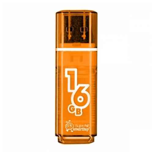 SMARTBUY 16Gb Glossy Orange USB2.0 RTL USB Flash drive
