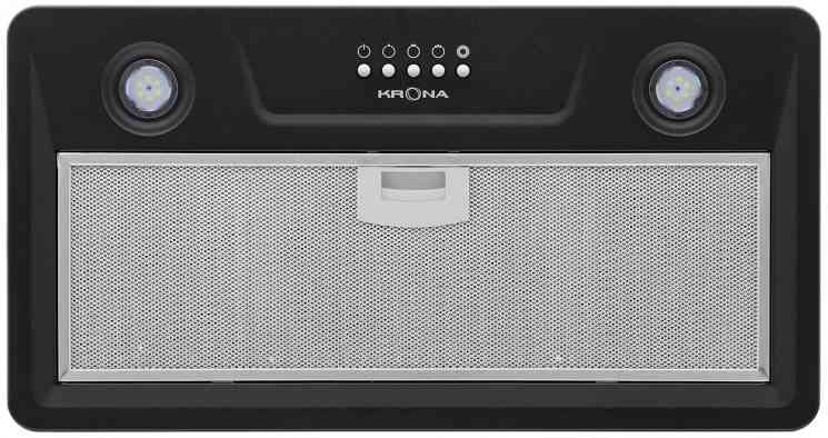 KRONA LUISA 600 GLASS black PB