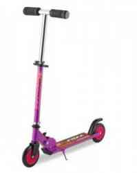 FOXX Smiles cталь PVC колеса125мм серый Самокат городской