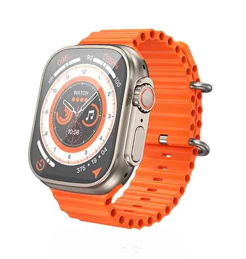 Смарт часы HOCO Y12 Ultra 2.0" (call version) Titanium Gold