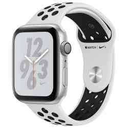 Apple Watch Nike Series 4 44mm Silver Aluminum Case with Pure Platinum/Black Nike Sport Band