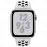Apple Watch Nike Series 4 44mm Silver Aluminum Case with Pure Platinum/Black Nike Sport Band