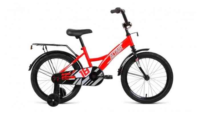 Велосипед ALTAIR KIDS 18 (1ск.) 2020-2021, красный/серебристый
