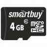 SMARTBUY MicroSDHC 4Gb Class10 Без адаптера RTL