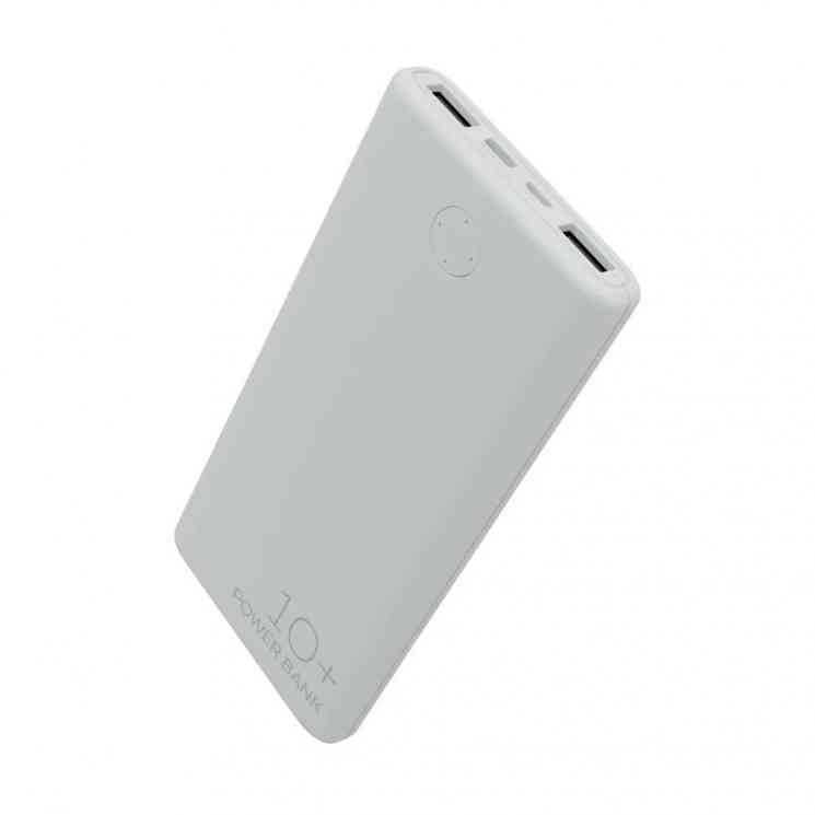 Внешний аккумулятор More choice PB11-10 10000mAh 2USB 2.1A White