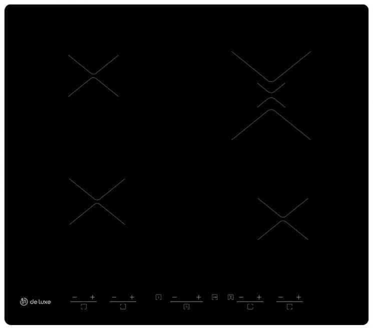 De Luxe 595204.01эвс-001 Варочная панель