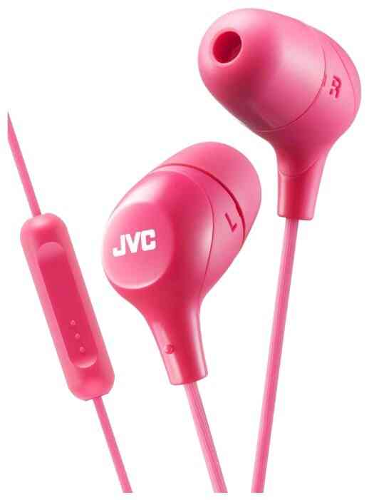 JVC HA-FX38-R-E (вкладыши), красный наушники