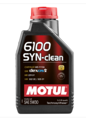 Motul 6100 SYN-CLEAN 5w30 (1л) Моторное Масло