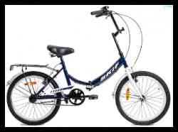 SKIF CITY 20 (20" 1 ск.) 2022, темно-синий/белый, IBK22OK20021 Велосипед