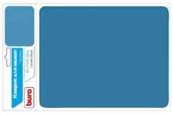 BURO BU-CLOTH/grey матерчатый, серый, 220 х 250 х 4 мм Коврик для мыши