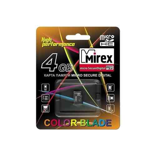 MIREX MicroSDHC 4Gb Class4 Без адаптера
