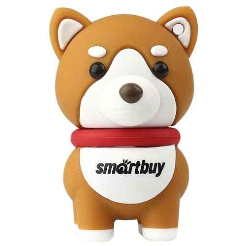 SMARTBUY Flash drive USB2.0 16Gb Wild, Akita Dog, RTL