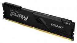 KINGSTON DDR4 4Gb FURY BEAST Black PC25600/3200MHz, CL16, 1.35V, KF432C16BB/4, RTL