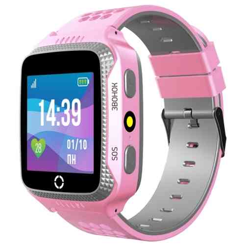 Jet Kid Scout grey/pink Умные детские часы