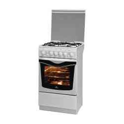 DELUXE 5040.41 г ЧР стеклянная крышка плита газовая