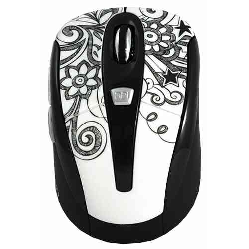 CROWN CMM-927W (white) Бес мышь