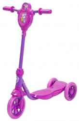FOXX Baby max 30 кг, пластик+сталь, EVA колеса 115 мм, фиолетовый Самокат городской