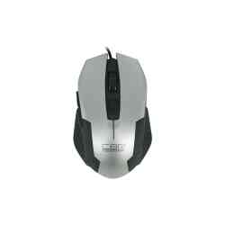 CBR начального уровня CM 333 Silver-Black, оптика, 1200/1600/2400 dpi, 6 кн., провод 1, игровая мышь