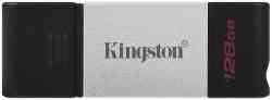KINGSTON Flash drive USB3.2 Gen.1 Type-C 128Gb DT80/128GB, RTL