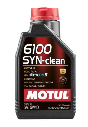 Motul 6100 SYN-CLEAN 5w40 (1л) Моторное Масло