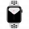 Apple Watch Nike Series 5 40mm Silver Aluminum Case with Pure Platinum/Black Nike Sport Band