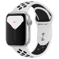 Apple Watch Nike Series 5 40mm Silver Aluminum Case with Pure Platinum/Black Nike Sport Band