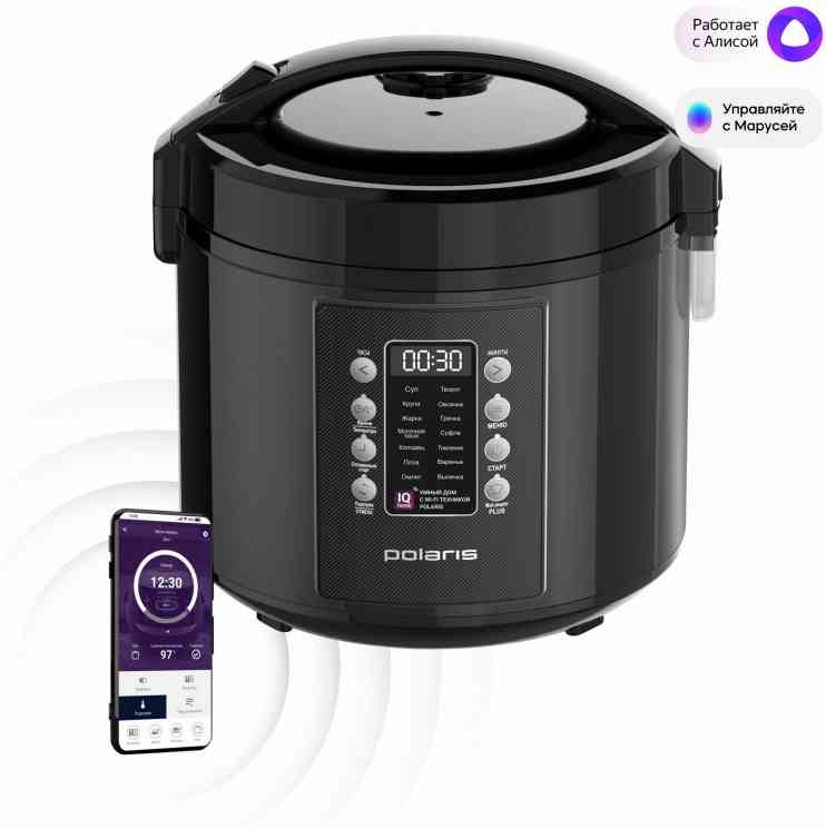 POLARIS PMC 0521IQ Home , черный мультиварка