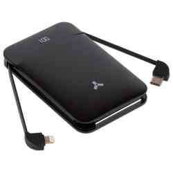Внешний аккумулятор ACCESSTYLE Flax 8MP  8000 мА-ч, 3 подкл. устройства, Black
