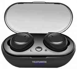 -гарнитура (вкладыши) Telefunken TF-1101B черный наушники
