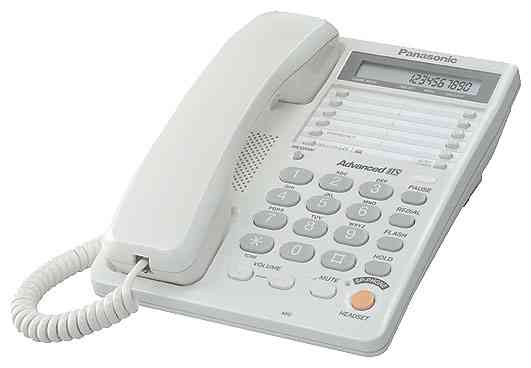 PANASONIC KX-TS2365RU-W телефон настольный