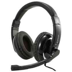 Gembird MHS-800 , черный,регулятор громкости гарнитура