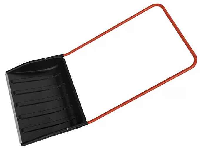 Скрепер пластмассовый 700х465мм со стальной ручкой С-0041/GR-S-0041 (1) Ворсма