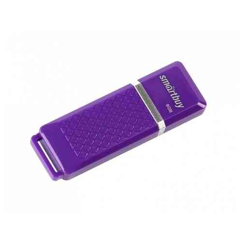 SMARTBUY Flash drive USB2.0 8Gb Quartz, Violet, RTL