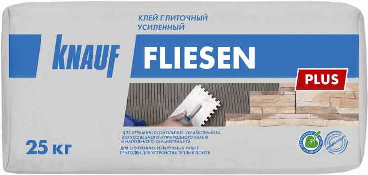 Клей цементный Флизен плюс (25кг)
