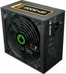 PSU GameMax 500W GP-500G 80+ GOLD, ATX v2.3, 120mm, 24+8pin, APFC, 5xSATA/3xMolex/2xPCI-E 6+2pin RTL