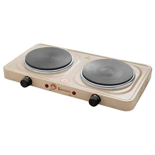 ВАСИЛИСА ПЭ8-2000 2000Вт, 2блина, коричневый Электроплитка